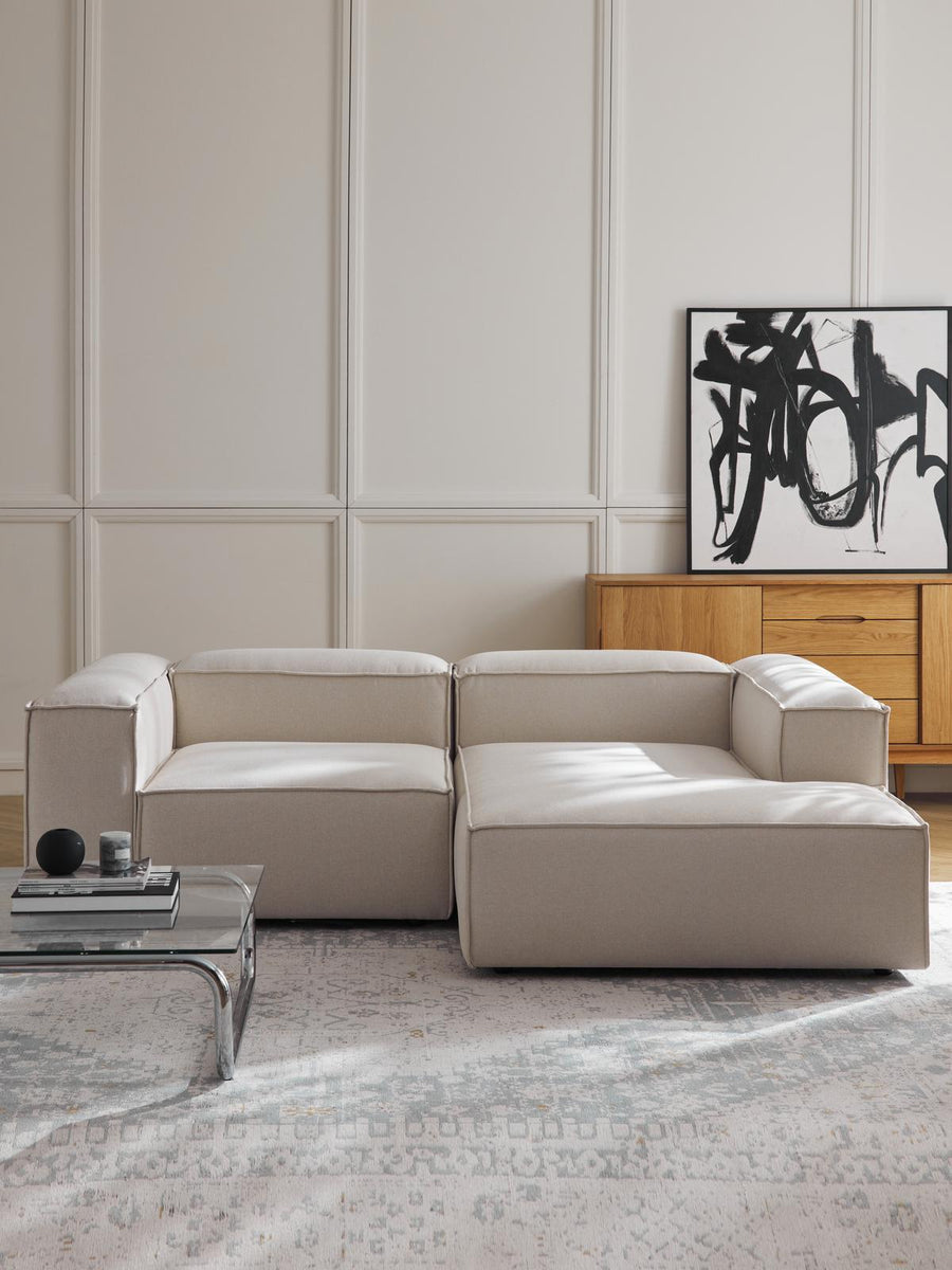 Alpha Modular 2 Seater Chaise End OPA LIVING