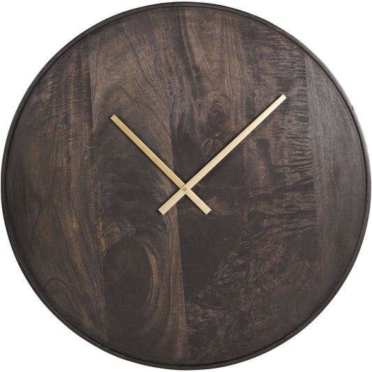 MANO Mango Wood Bowl Wall Clock