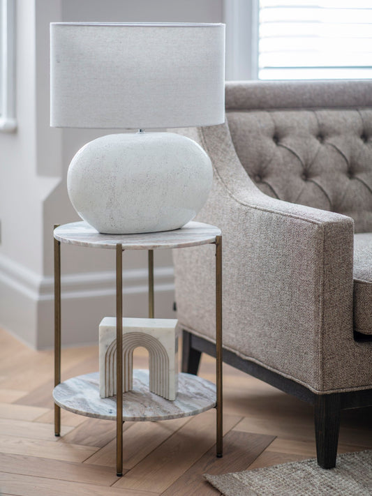 Nero White Marble Decorative Sculpture