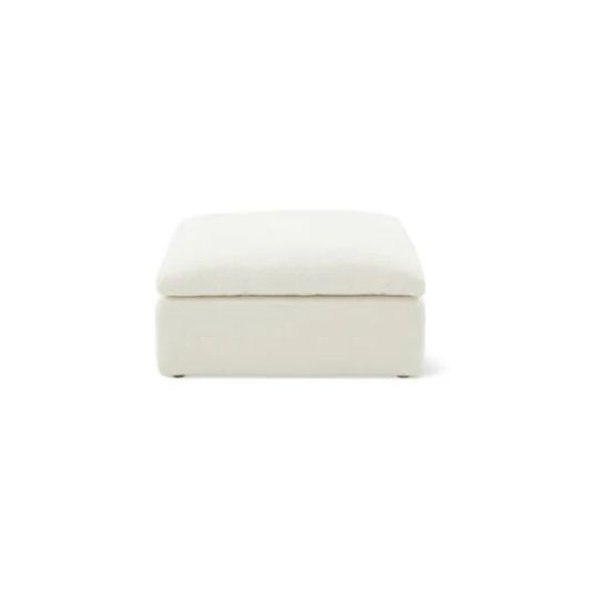 modular footstool that pairs with Cloud sofa units for adaptable comfort and layout options