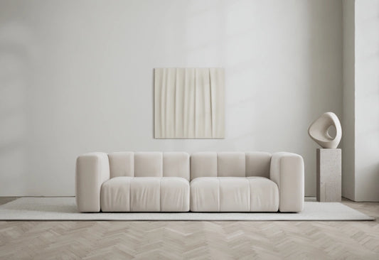 soft structured ottoman designed to complement coco modular sofas