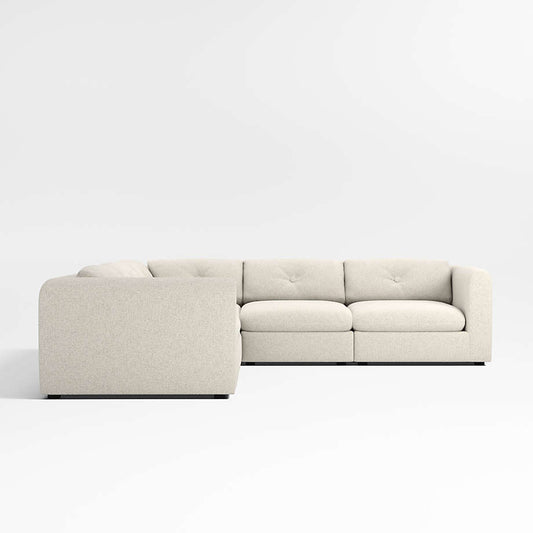 Nobu modular double corner sofa with spacious seating and modern layout