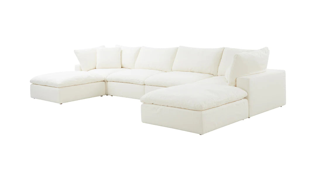 Cloud XL U Shape Sofa Footstool x2