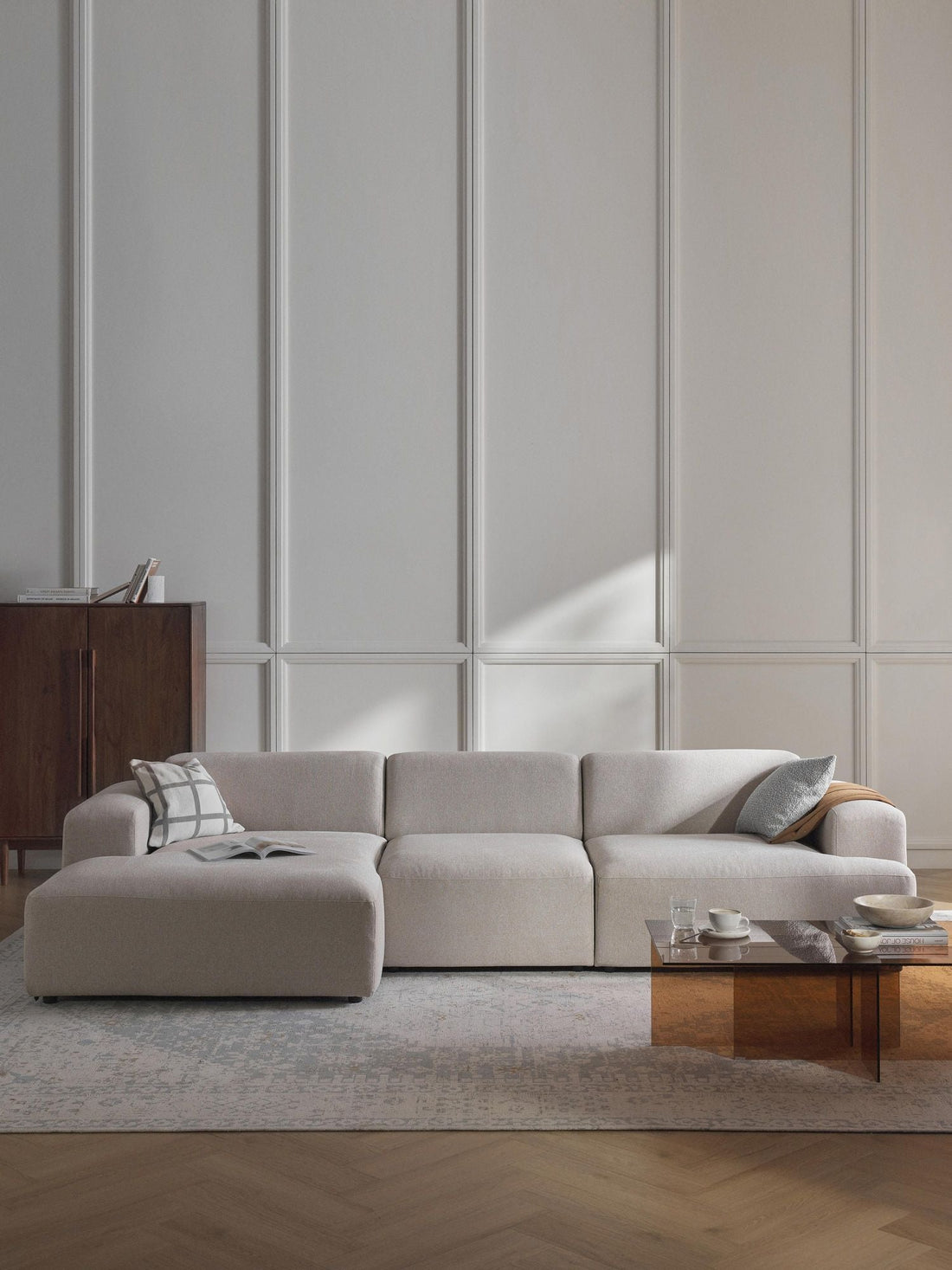 Three seater modular couch