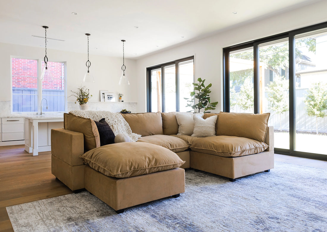 how to optimise space with a modular sofa