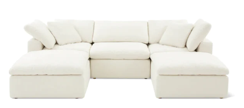 white cloud couch