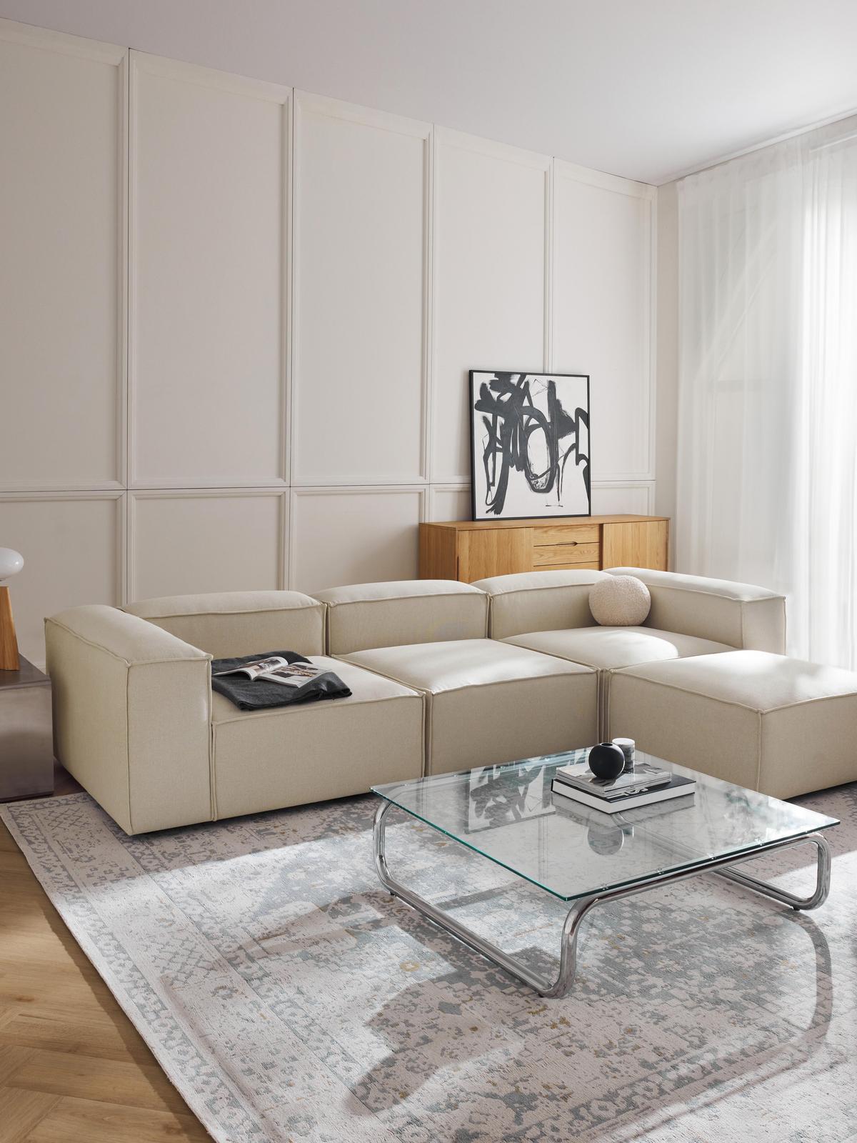 Alpha Modular 3 Seater + Stool