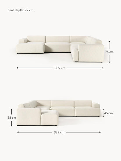 LOLA Double Corner Chaise Sofa