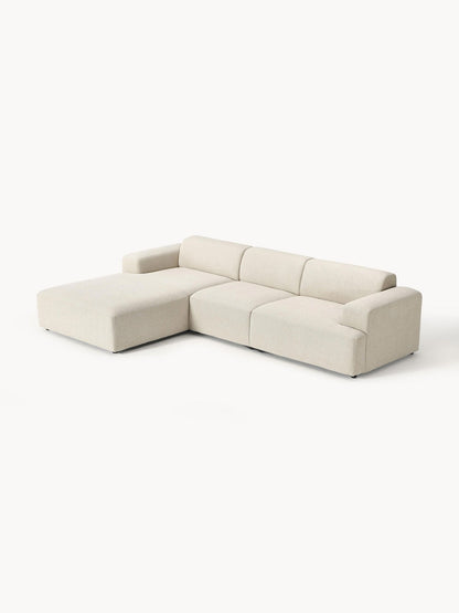 LOLA 4 Seat Extended Chaise Sofa