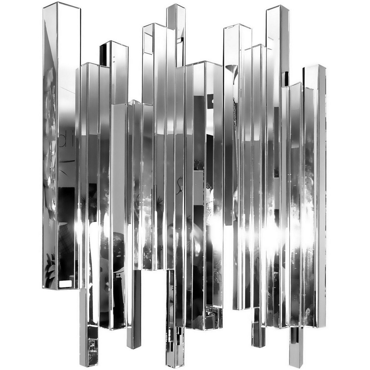 Humm Black Wall Mirror