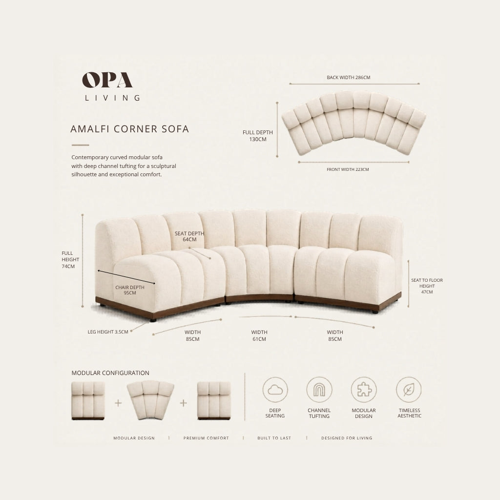 Amalfi Corner Sofa