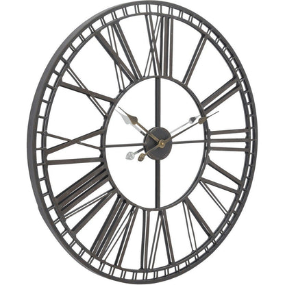 MOBA Skeleton Mirror Wall Clock