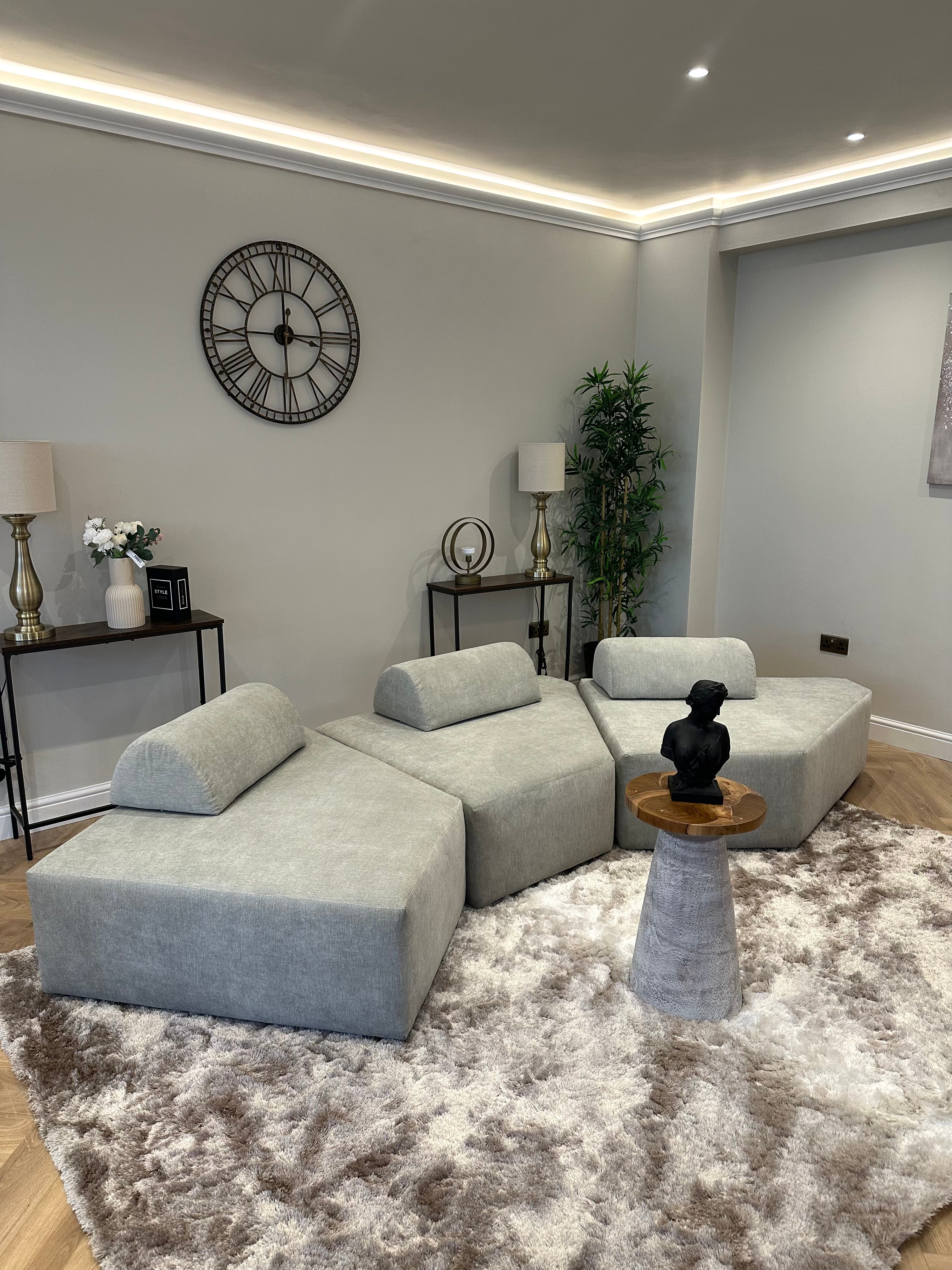 Ex Demo OPA Luna 3 Piece Sofa