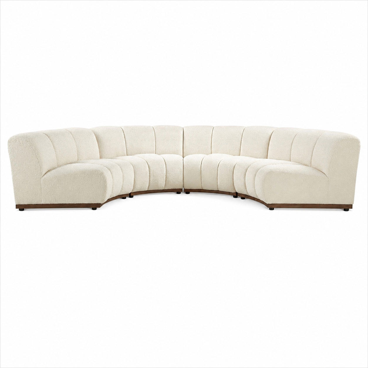 Amalfi 4 Seater Curved Sofa