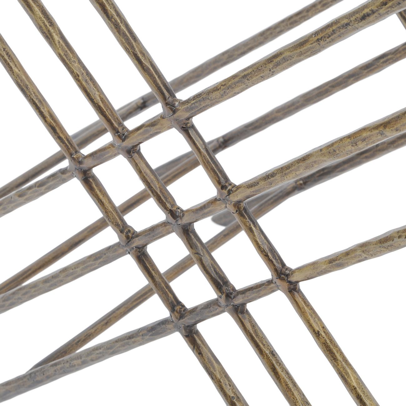 NORA White Marble And Antique Gold Console Table