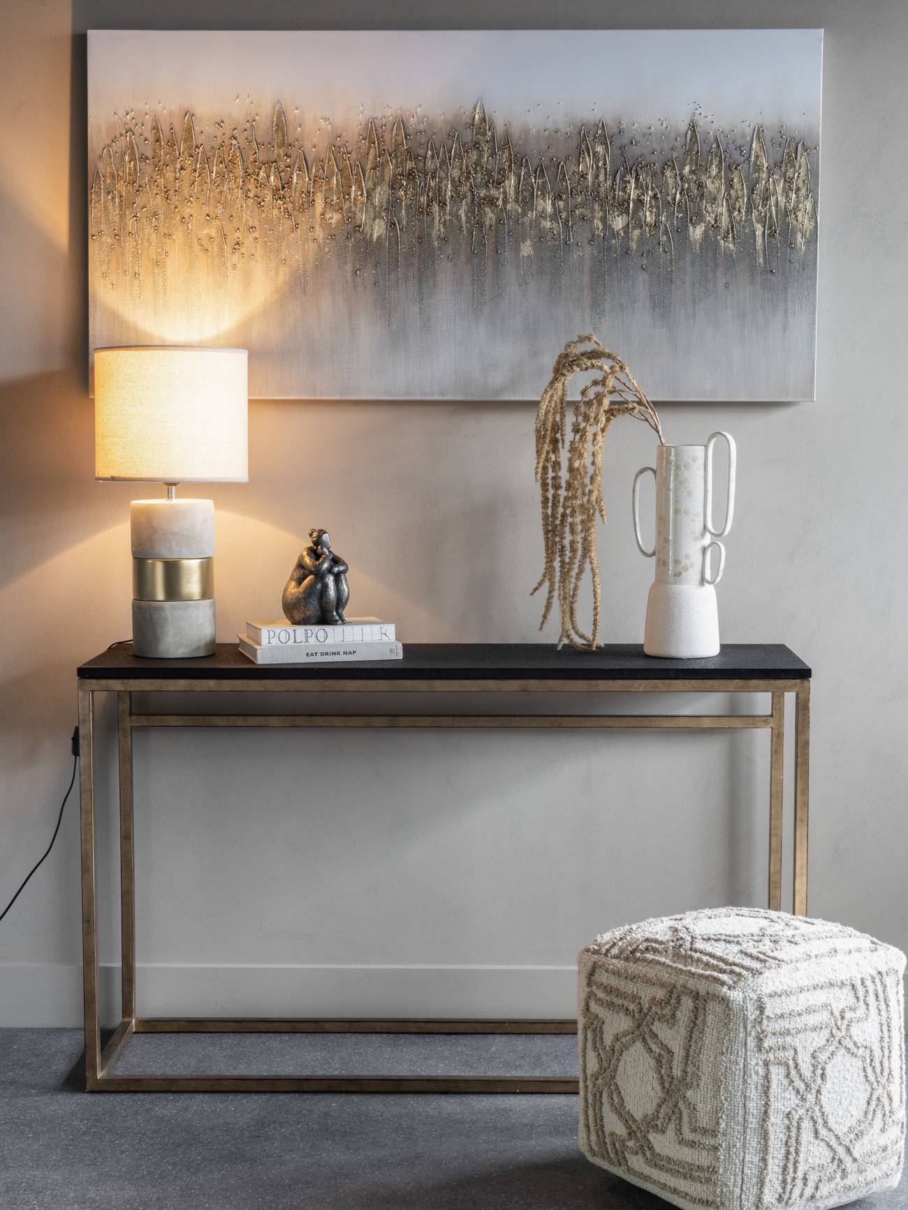 Golden Reeds Canvas