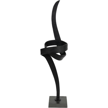Taro Textured Brass Aluminium Abstract Sculpture