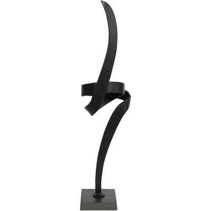 Taro Textured Brass Aluminium Abstract Sculpture