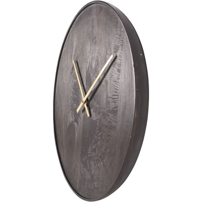 MANO Mango Wood Bowl Wall Clock