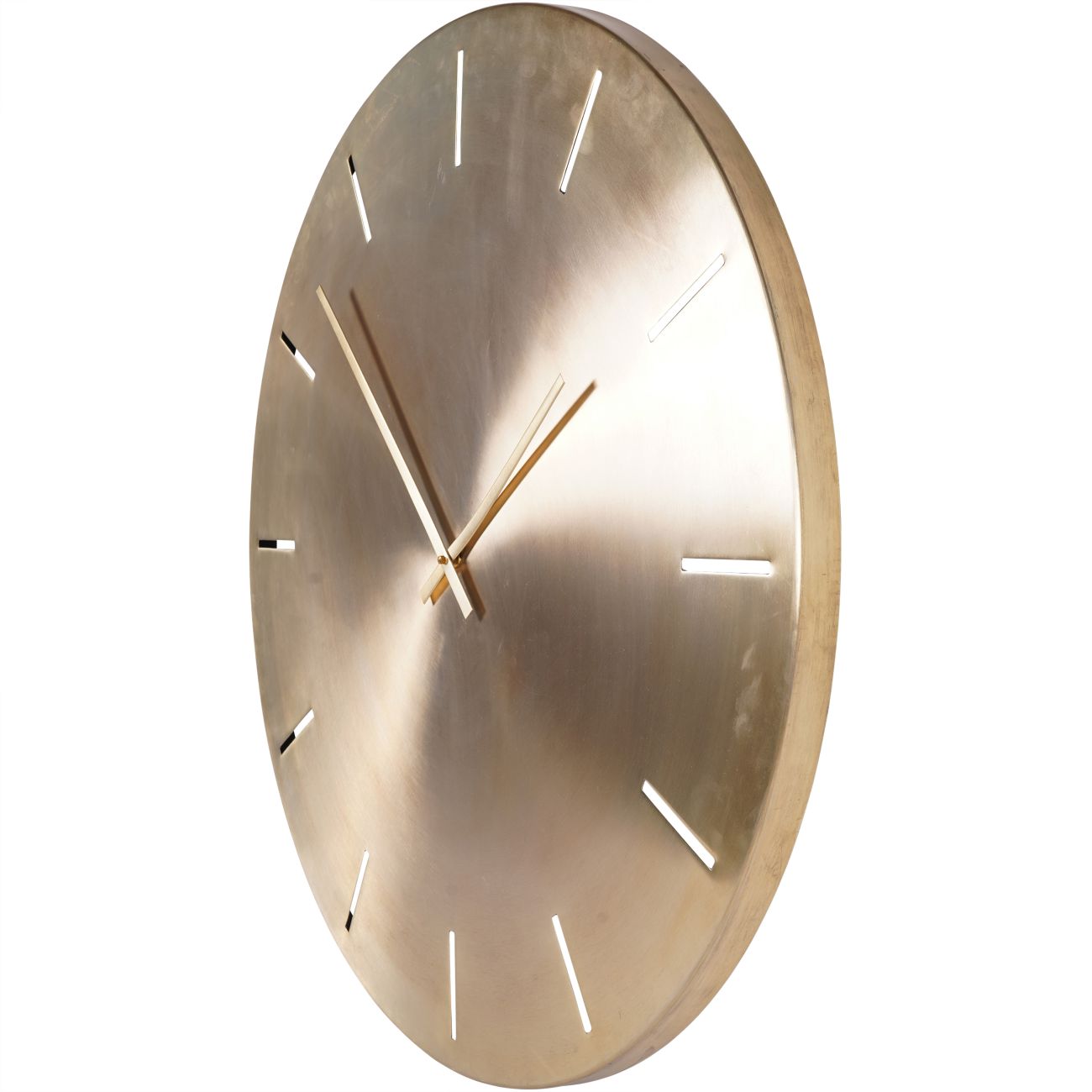 SIRA Gold Metal Wall Clock 76cm