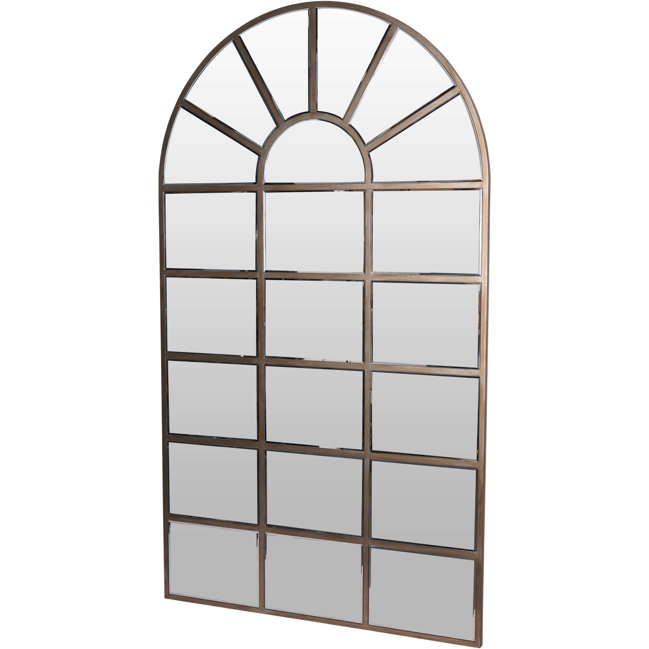 Novi Gold Arch Floor Standing Mirror