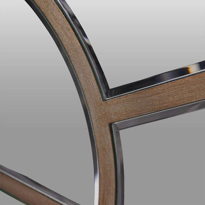 Novi Gold Arch Floor Standing Mirror