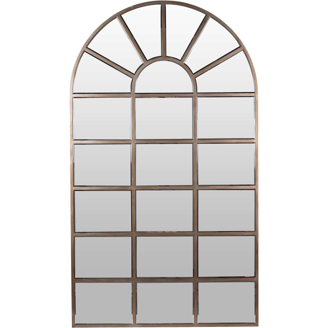Novi Gold Arch Floor Standing Mirror