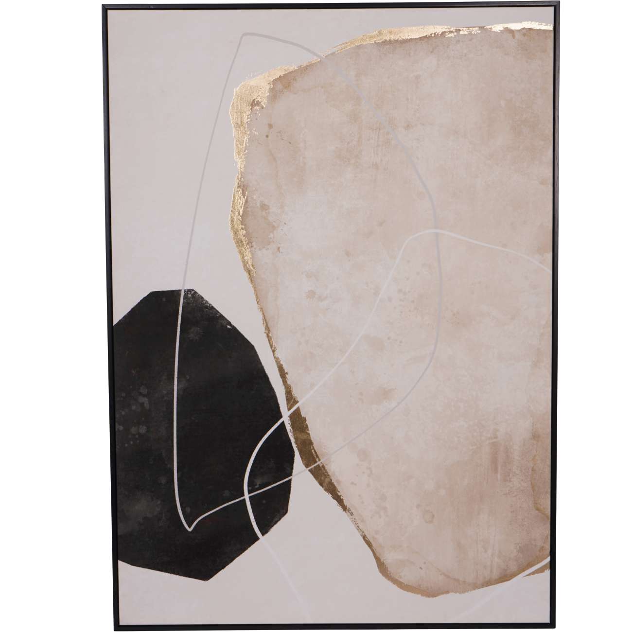 KORA Framed Abstract Canvas