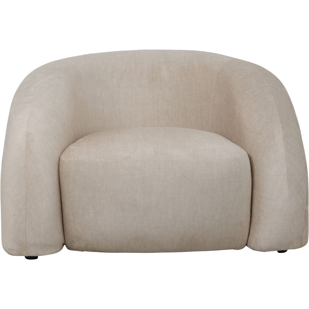 Ruvo Snug Cream Accent Chair