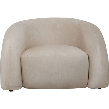 Ruvo Snug Cream Accent Chair