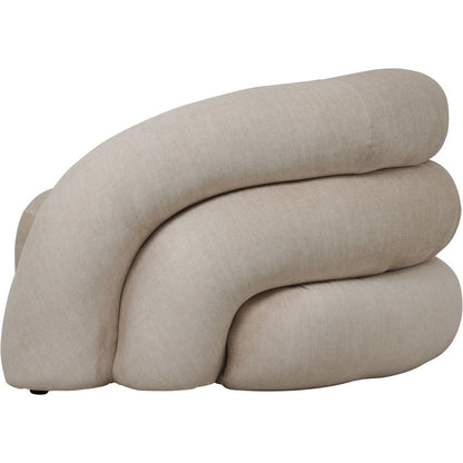 Ruvo Snug Cream Accent Chair