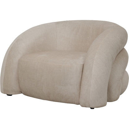 Ruvo Snug Cream Accent Chair