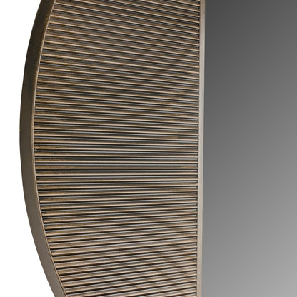 Rove Black Wall Mirror 90cm