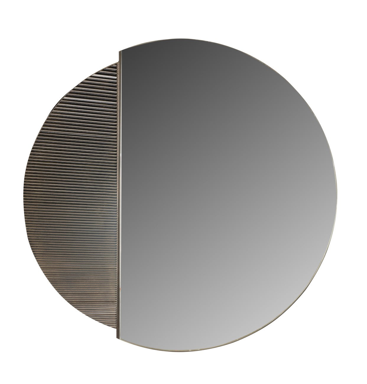 Rove Black Wall Mirror 90cm