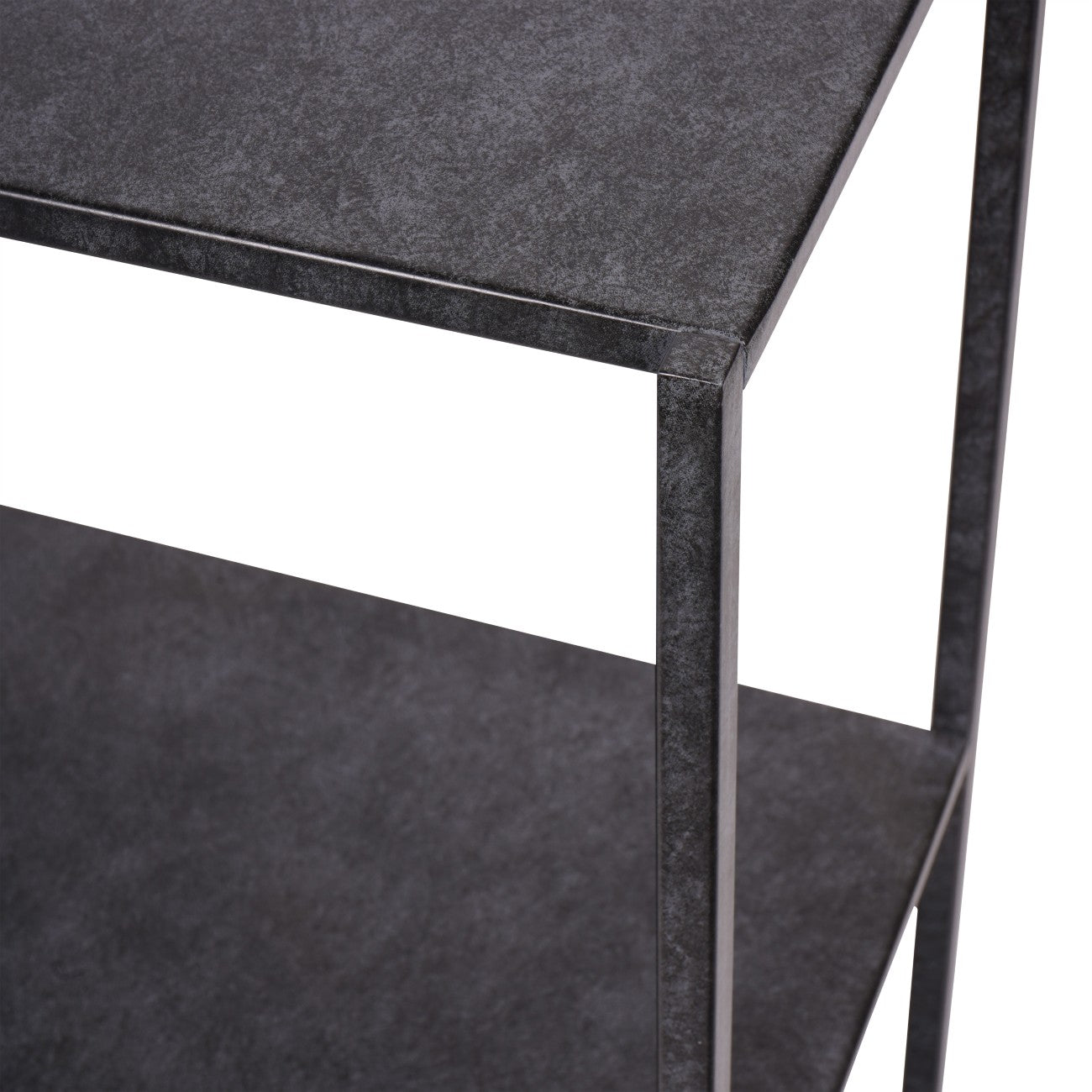 Ashcroft Console Table Mottled Black
