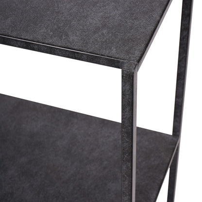 Ashcroft Console Table Mottled Black