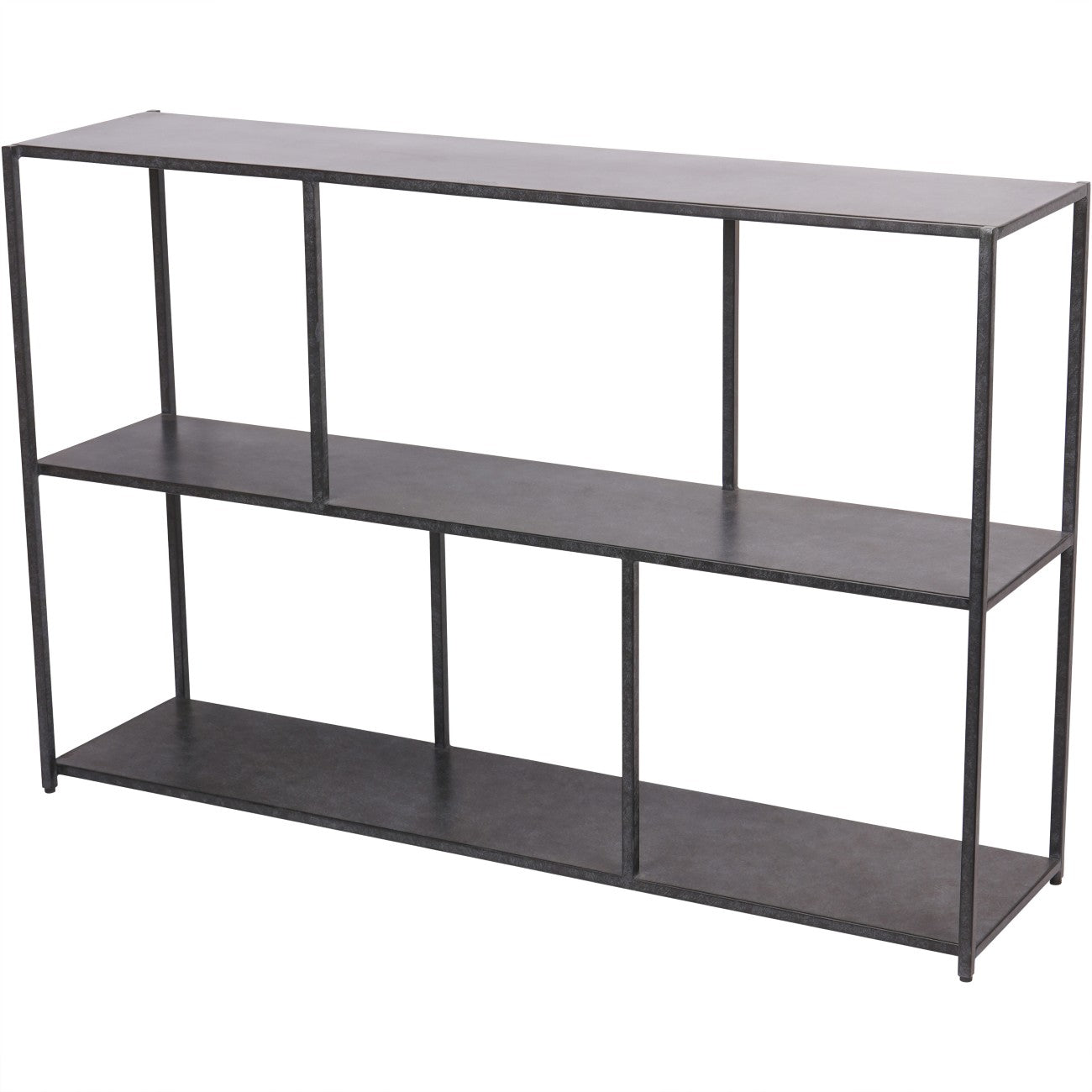 Ashcroft Console Table Mottled Black