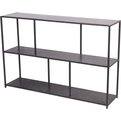 Ashcroft Console Table Mottled Black