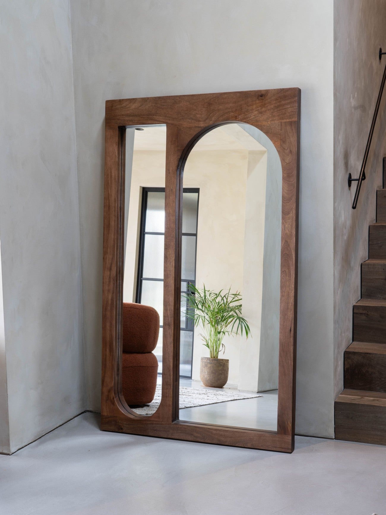 ZENO Wooden Floor Standing Mirror