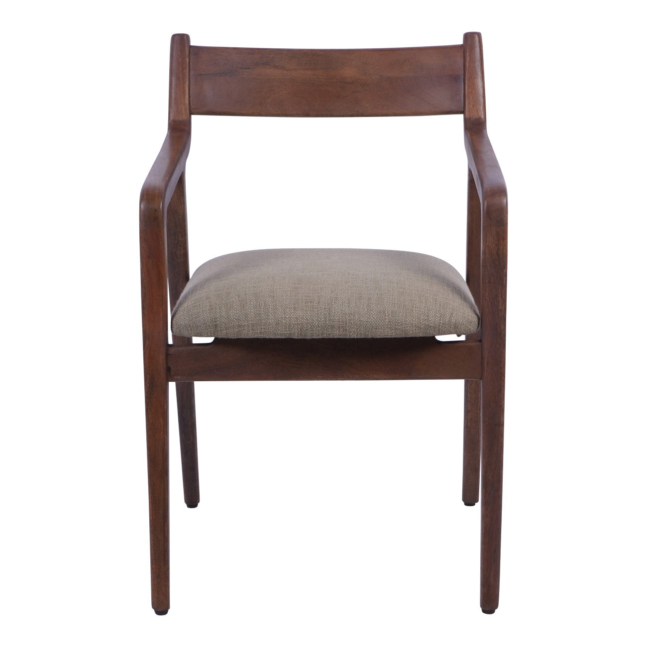 Tava Wooden Upholstered Dining Chair (Sage)