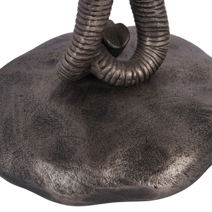 Mira Cast Aluminium Nuzzling Elephants Sculpture