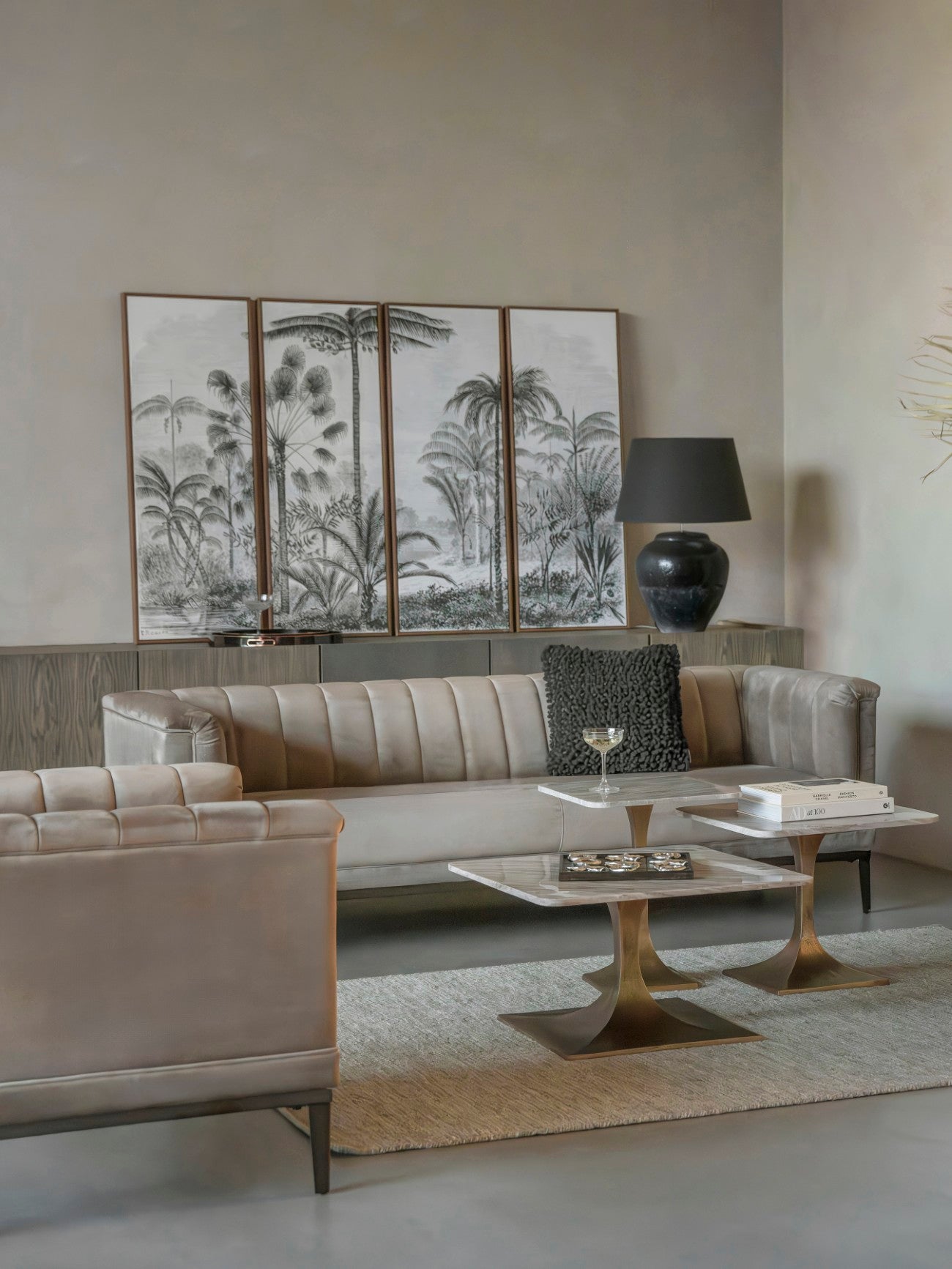 COZU Marble Coffee Table