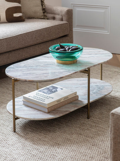 Venezia Marble Top and Base Coffee Table