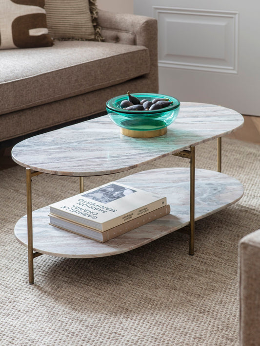 Venezia Marble Top and Base Coffee Table