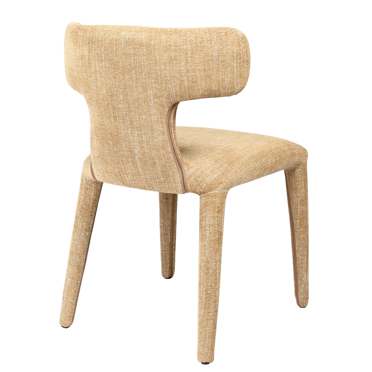 Pair of Mavi Upholstered Dining Chairs (Wheat)
