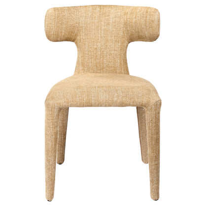 Pair of Mavi Upholstered Dining Chairs (Wheat)
