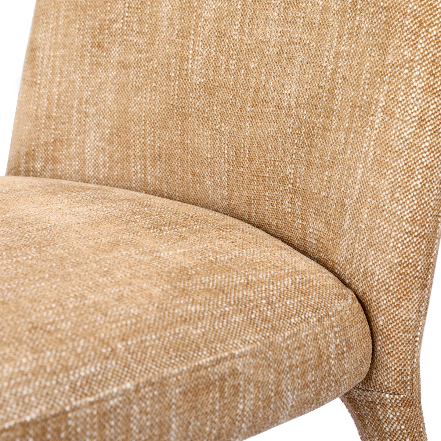 Pair of Sova Upholstered Dining Chairs (Wheat)