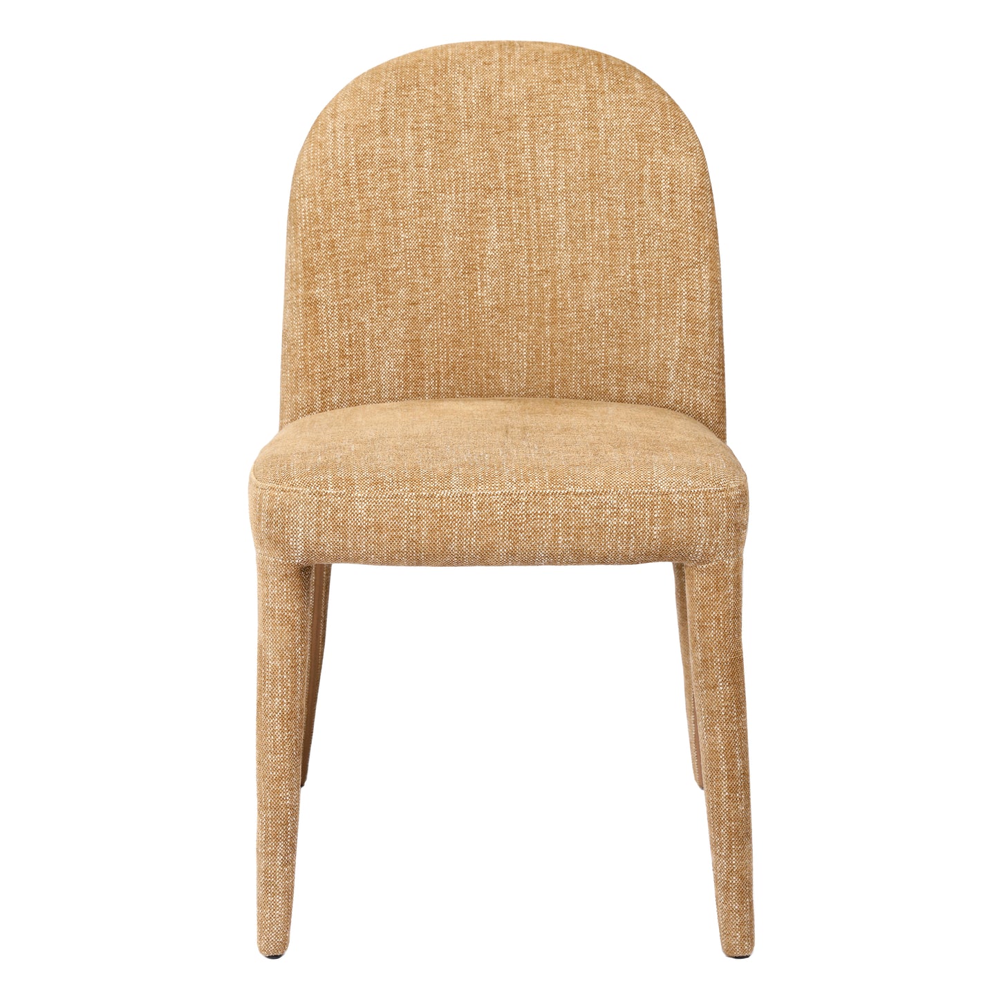 Pair of Sova Upholstered Dining Chairs (Wheat)