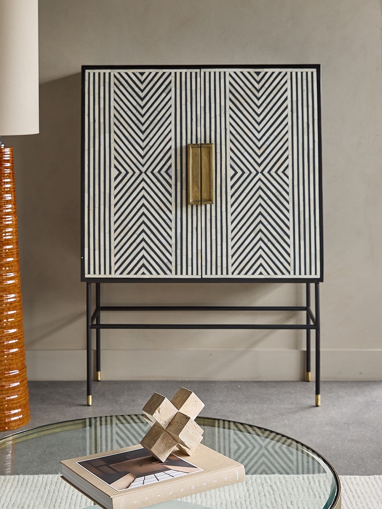 DANTI Bone Inlay Cabinet