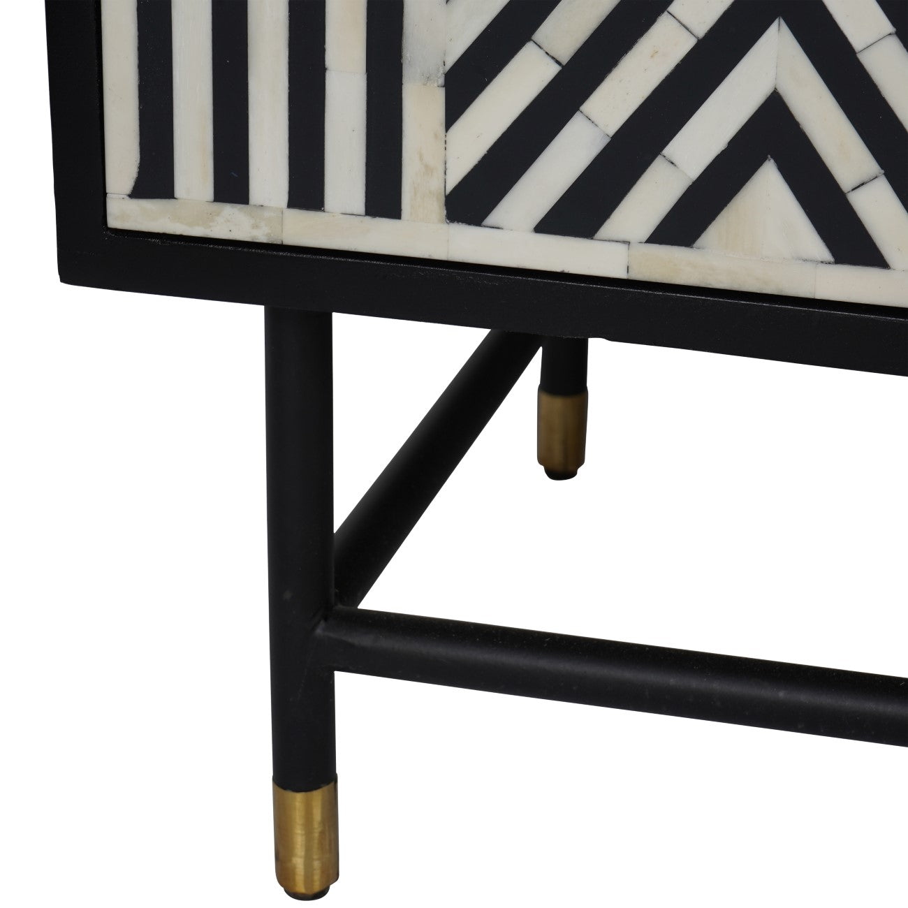DANTI Bone Inlay Four Door Buffet Cabinet